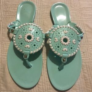 Jack Rogers. Worn once.